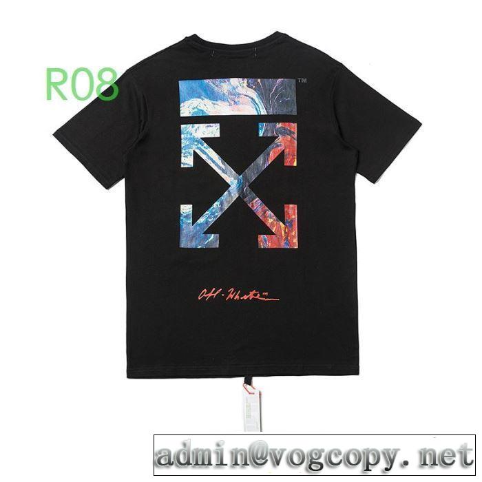 春夏コレクション新品 2色可選  半袖/Tシャツ大幅割引価格 2020モデル Off-White オフホワイト
