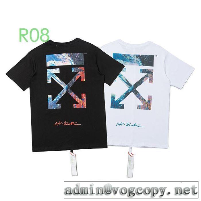 春夏コレクション新品 2色可選  半袖/Tシャツ大幅割引価格 2020モデル Off-White オフホワイト