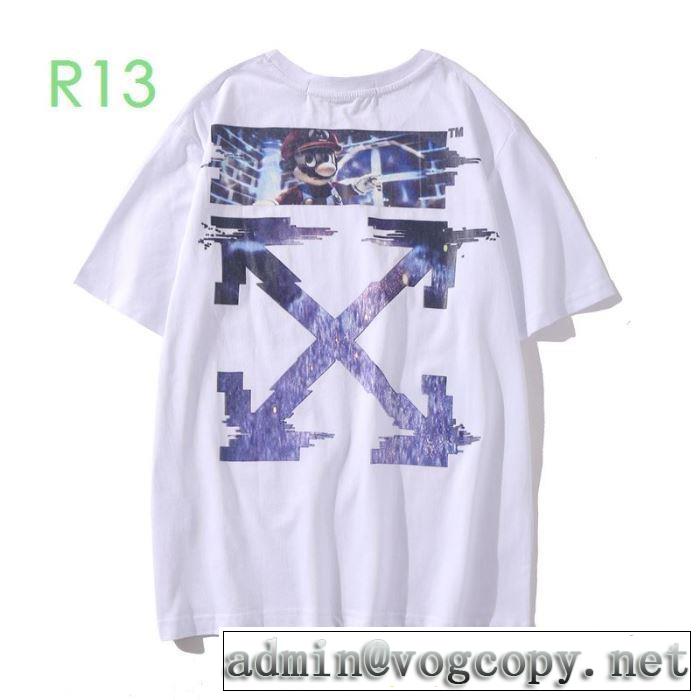 オフホワイト 2色可選 Off-White 半袖/Tシャツ春夏コレクション新品 2020年春夏コレクション