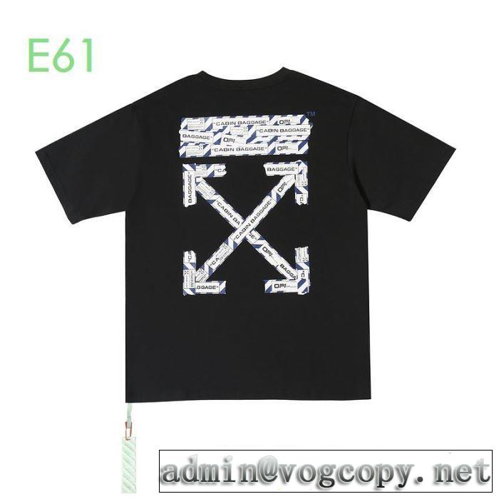 2色可選 程よい最新作 Off-White オフホワイトおしゃれに大人の必見 半袖/Tシャツ 20新作です