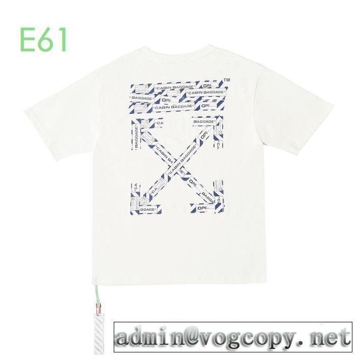 2色可選 程よい最新作 Off-White オフホワイトおしゃれに大人の必見 半袖/Tシャツ 20新作です
