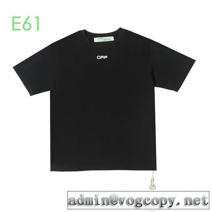 2色可選 程よい最新作 Off-White オフホワイトおしゃれに大人の必見 半袖/Tシャツ 20新作です