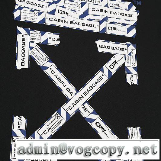 2色可選 程よい最新作 Off-White オフホワイトおしゃれに大人の必見 半袖/Tシャツ 20新作です