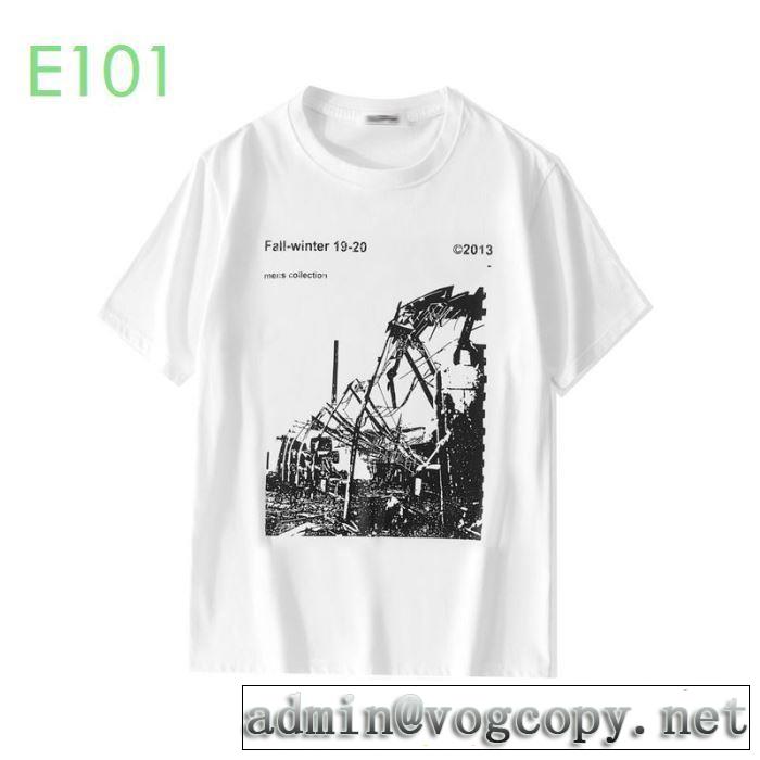 20SSトレンド 2色可選 オフホワイト 半袖/TシャツOff-White 春夏コレクション新品