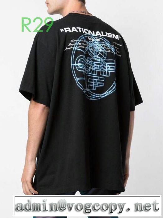 20SS☆送料込 2色可選VIP価格SALE Off-White オフホワイト幅広いアイテムを展開 半袖/Tシャツ
