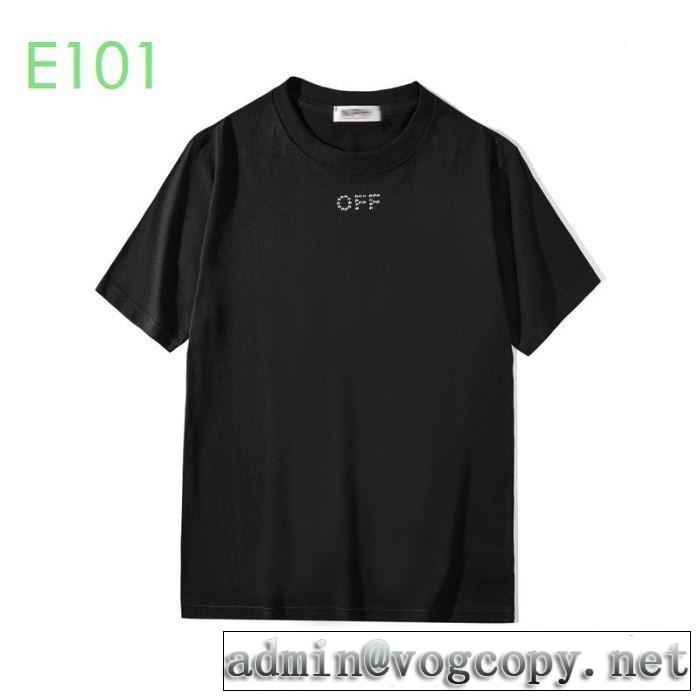 オフホワイト 2色可選 Off-White 2020SS人気 エレガントな雰囲気 半袖/Tシャツ 海外限定ライン