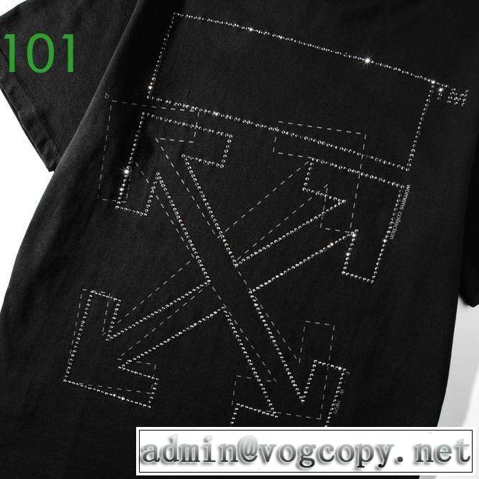 オフホワイト 2色可選 Off-White 2020SS人気 エレガントな雰囲気 半袖/Tシャツ 海外限定ライン