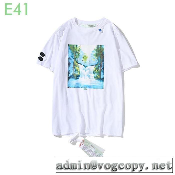 2020モデル2色可選狙える優秀アイテム Off-White オフホワイト 驚きのプライス 半袖/Tシャツ
