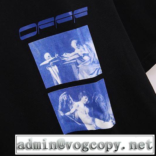 20新作です Off-White オフホワイト上品に着こなせ 半袖/Tシャツ 2年以上連続１位獲得