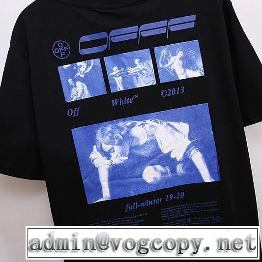 20新作です Off-White オフホワイト上品に着こなせ 半袖/Tシャツ 2年以上連続１位獲得