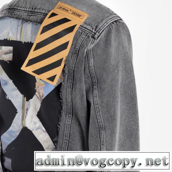 この時期の一番人気は デニムジャケット Off-White 20SS☆送料込 オフホワイト さらに魅力的