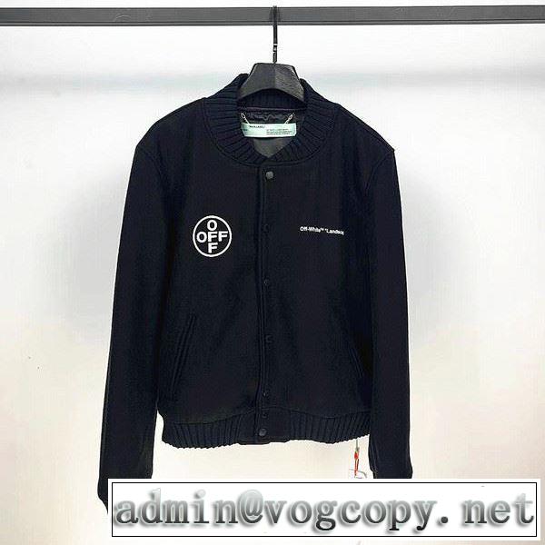 20SSトレンド ブルゾン Off-White オフホワイト VIP価格SALE 手頃価格でカブり知らず