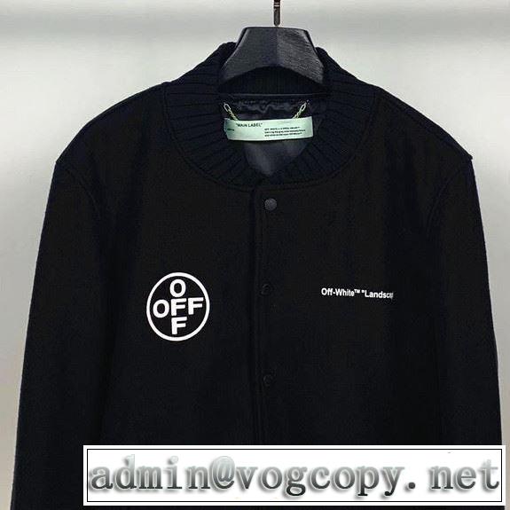 20SSトレンド ブルゾン Off-White オフホワイト VIP価格SALE 手頃価格でカブり知らず