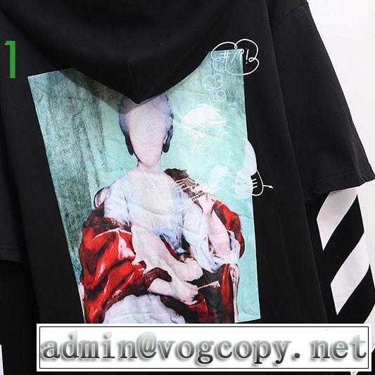 20SSトレンド Off-White 限定色がお目見え オフホワイト パーカー お値段もお求めやすい
