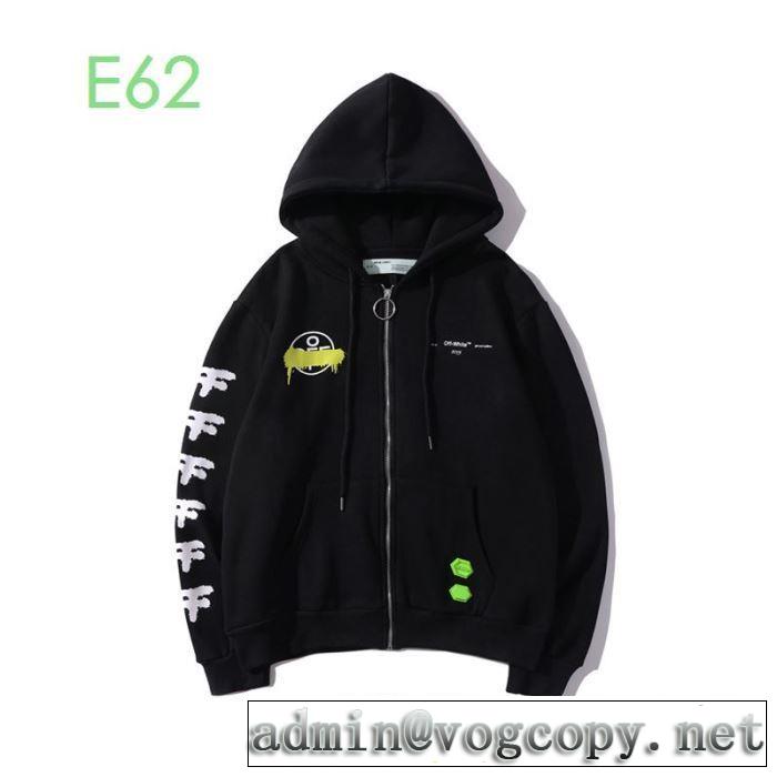日本未入荷カラー Off-White 20SSトレンド オフホワイト ブルゾン 世界共通のアイテム