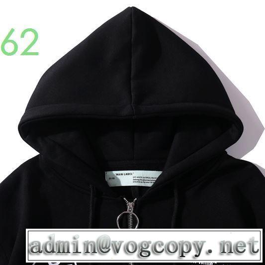 日本未入荷カラー Off-White 20SSトレンド オフホワイト ブルゾン 世界共通のアイテム