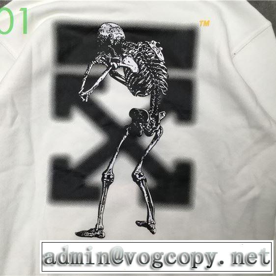 世界共通のアイテム 2色可選 Off-White オフホワイトおしゃれな人が持っている パーカー20新作です