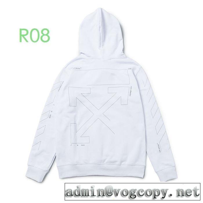 素敵なアイテム 2色可選 Off-White オフホワイト2020年春夏コレクション パーカー お手頃プライス