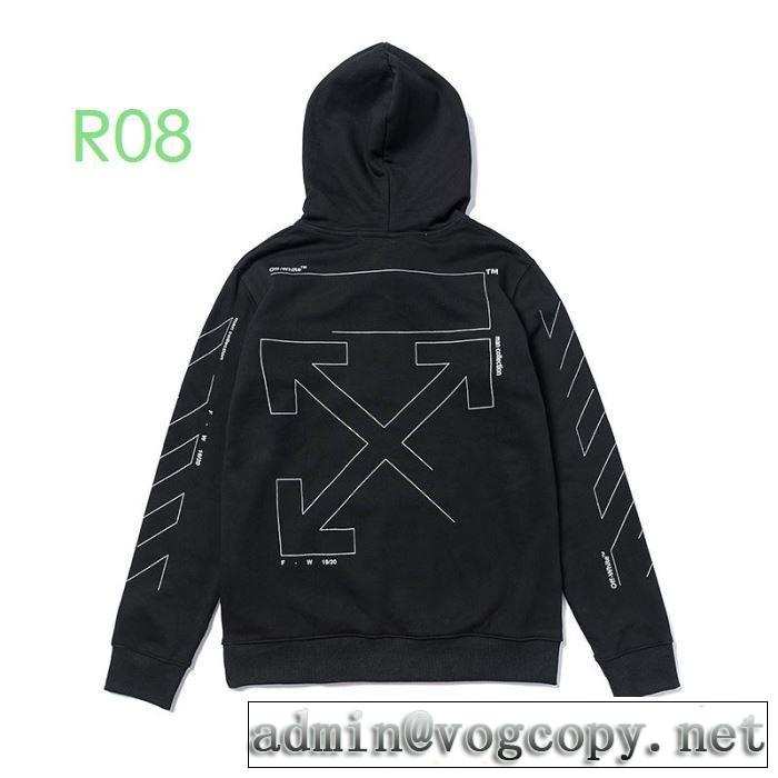 素敵なアイテム 2色可選 Off-White オフホワイト2020年春夏コレクション パーカー お手頃プライス