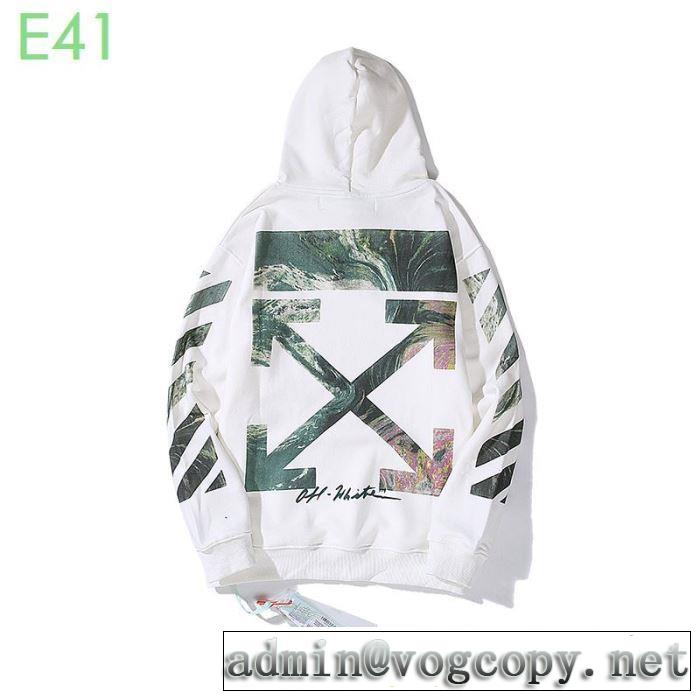 エレガントな雰囲気 20新作です 2色可選 Off-White オフホワイト パーカー 限定色がお目見え