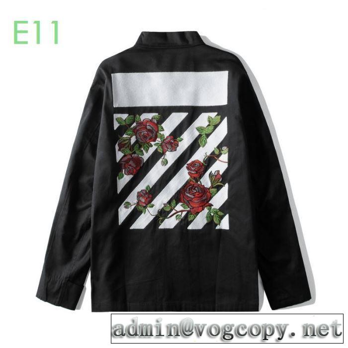 Off-White 上品に着こなせ オフホワイト2020年春限定 満足できるコート  一目惚れ級に