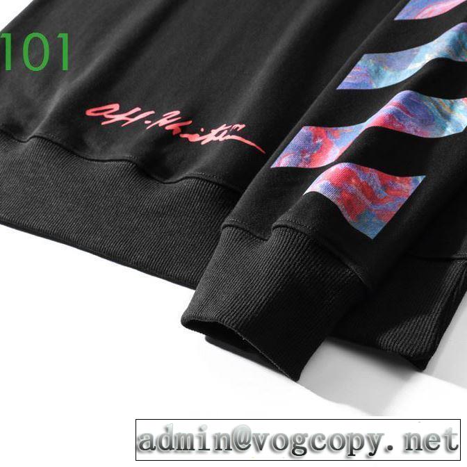 着こなしを楽しむ 2色可選 Off-White オフホワイトストリート系に大人気 プルオーバーパーカー 20新作です