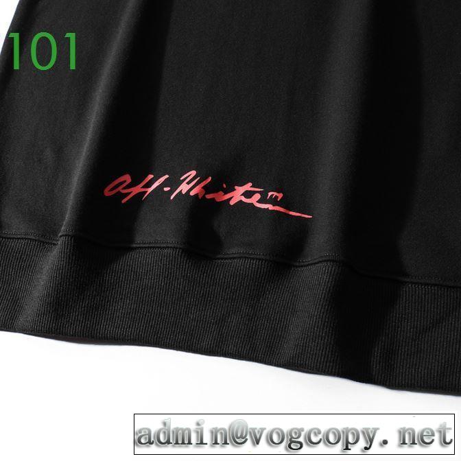 着こなしを楽しむ 2色可選 Off-White オフホワイトストリート系に大人気 プルオーバーパーカー 20新作です