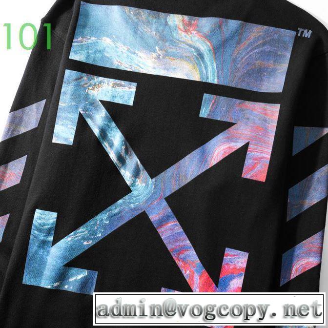 着こなしを楽しむ 2色可選 Off-White オフホワイトストリート系に大人気 プルオーバーパーカー 20新作です