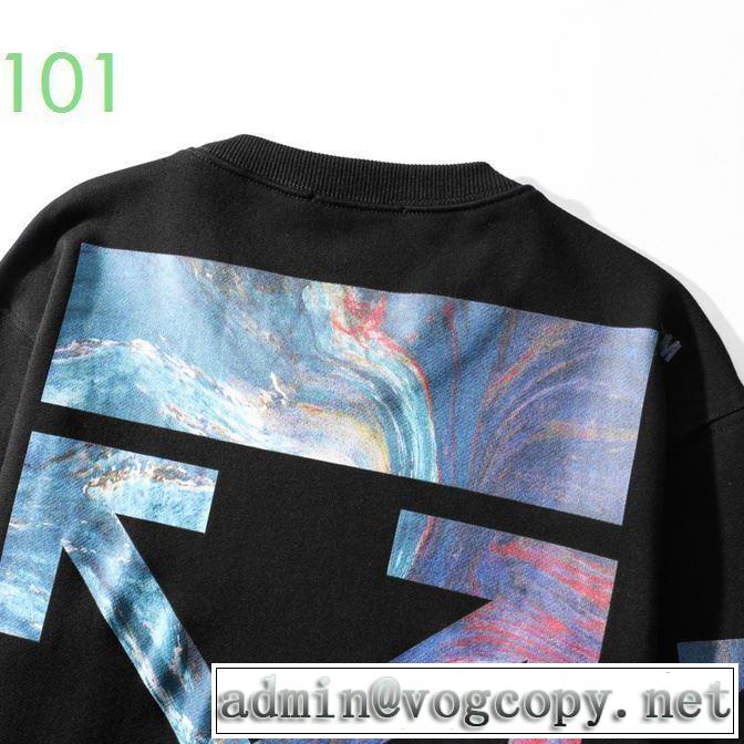 着こなしを楽しむ 2色可選 Off-White オフホワイトストリート系に大人気 プルオーバーパーカー 20新作です