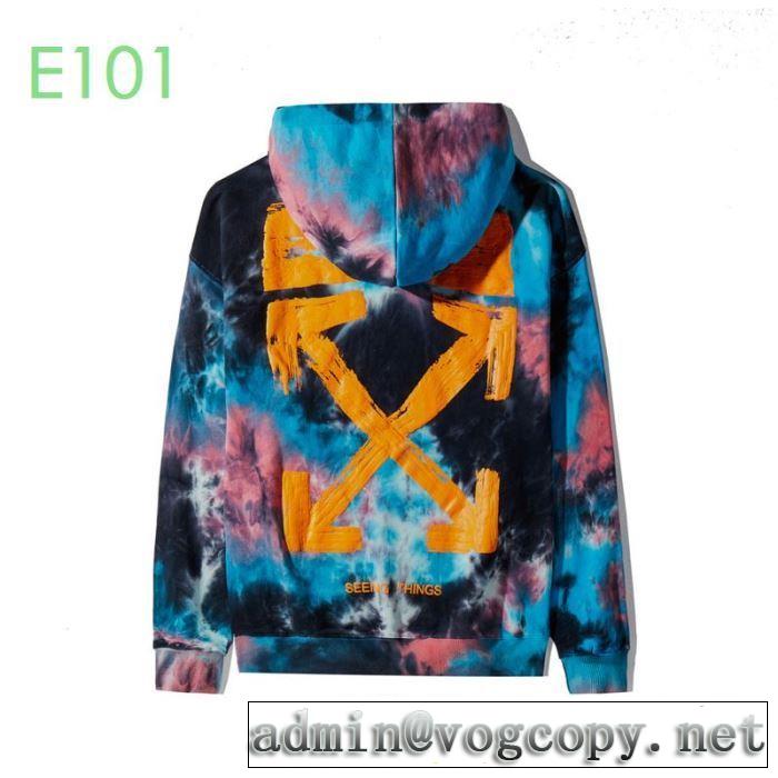 20新作です 3色可選 高級感のある素材 Off-White オフホワイト パーカー 注目度が上昇中