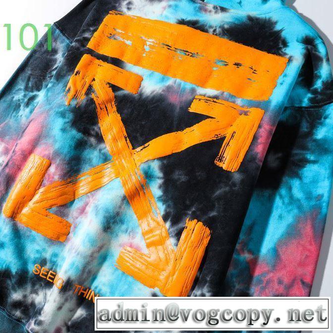 20新作です 3色可選 高級感のある素材 Off-White オフホワイト パーカー 注目度が上昇中