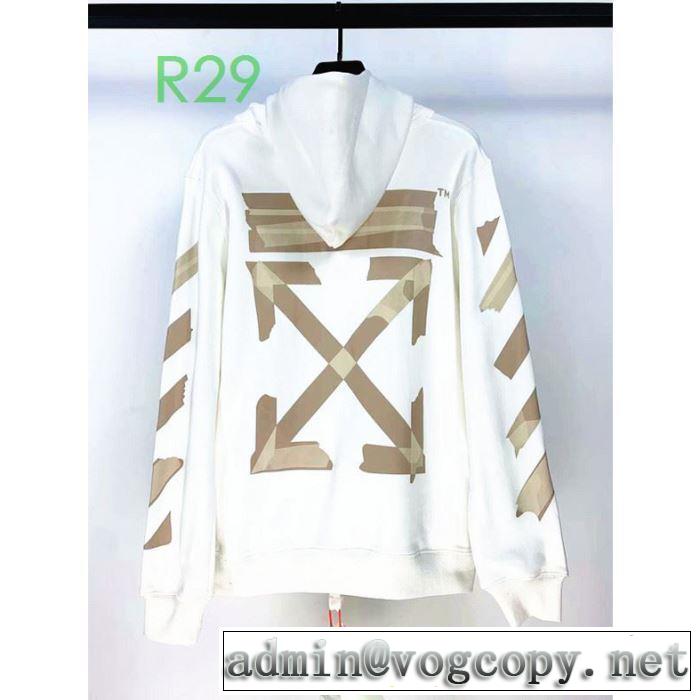 絶対に見逃せない 3色可選 Off-White オフホワイト今季の主力おすすめ パーカー 20SSトレンド