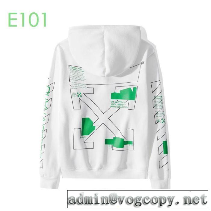 20SS☆送料込 2色可選 Off-White オフホワイト 質の高い新品パーカー 非常にシンプルなデザインな