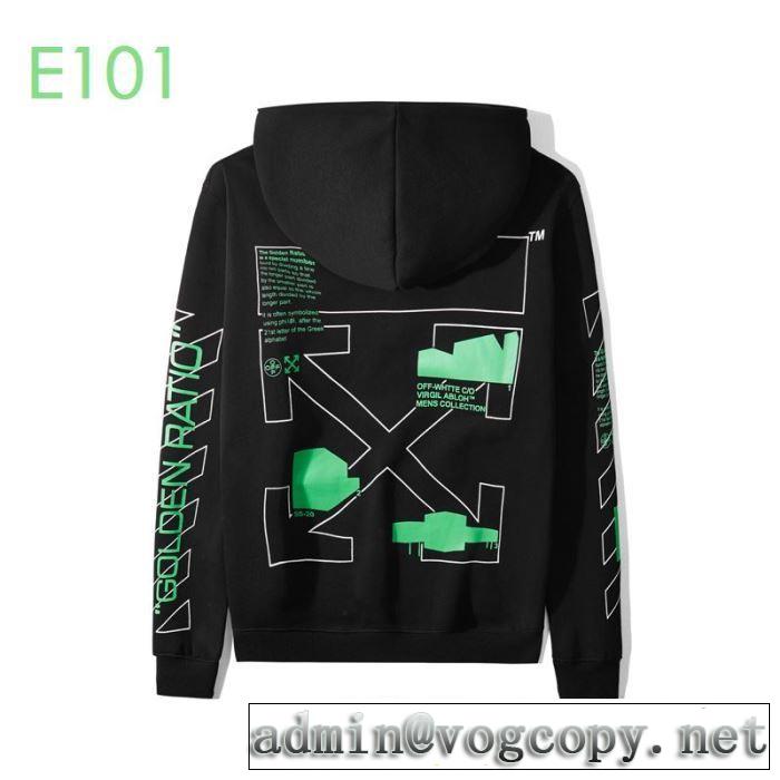 20SS☆送料込 2色可選 Off-White オフホワイト 質の高い新品パーカー 非常にシンプルなデザインな