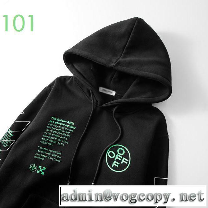 20SS☆送料込 2色可選 Off-White オフホワイト 質の高い新品パーカー 非常にシンプルなデザインな