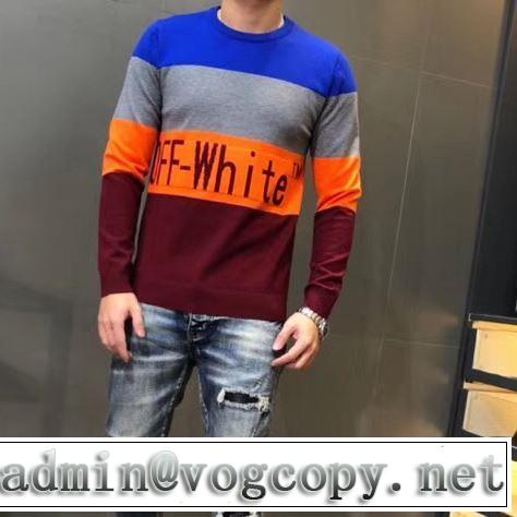 Off-White オフホワイト普段見ないデザインばかり  20新作ですニットウェア 今季の主力おすすめ
