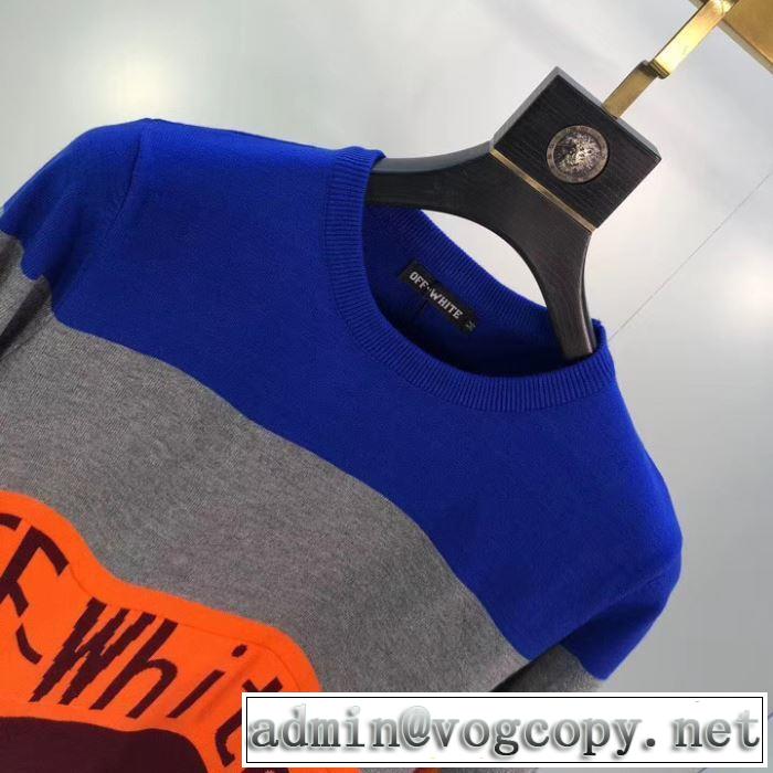 Off-White オフホワイト普段見ないデザインばかり  20新作ですニットウェア 今季の主力おすすめ