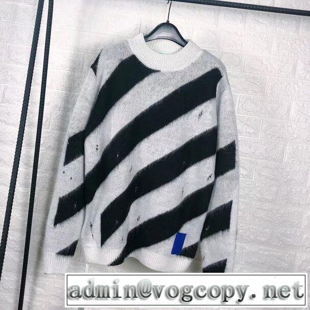 20SSトレンド Off-White オフホワイト今回注目する ニットウェア 高級感のある素材