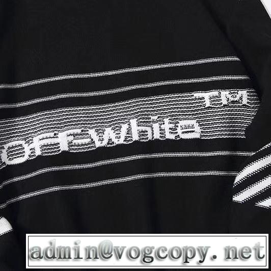 20新作です 2色可選 Off-White オフホワイト絶対に見逃せない ニットウェア 海外限定ライン