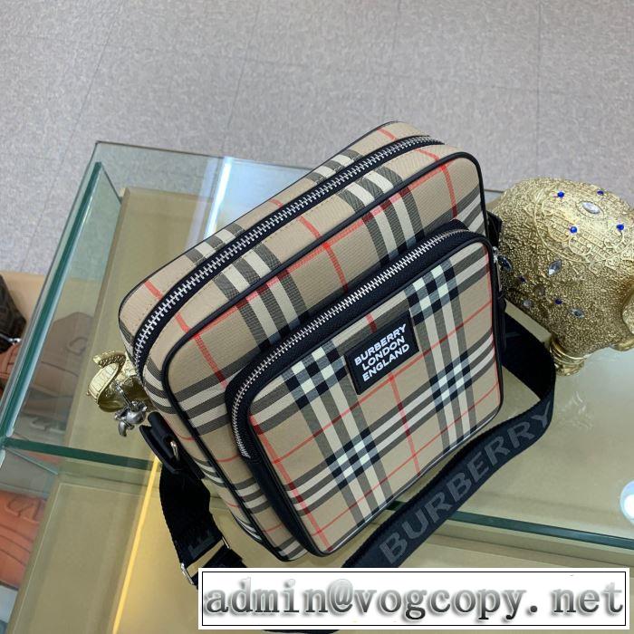 ファッショニスタを中心に新品が非常に人気 バーバリー BURBERRY 2020春新作 メンズ ショルダーバッグ
