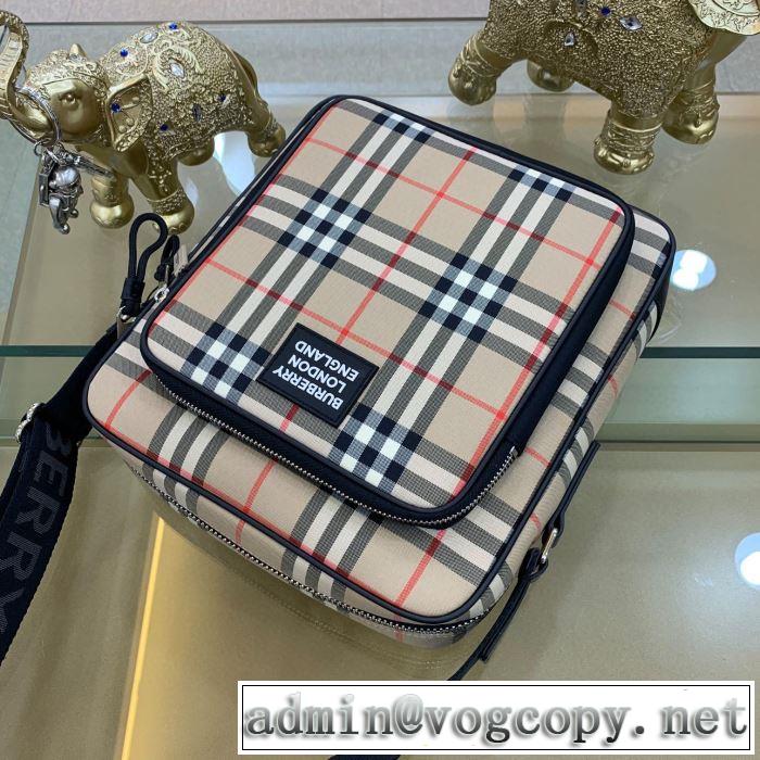 ファッショニスタを中心に新品が非常に人気 バーバリー BURBERRY 2020春新作 メンズ ショルダーバッグ