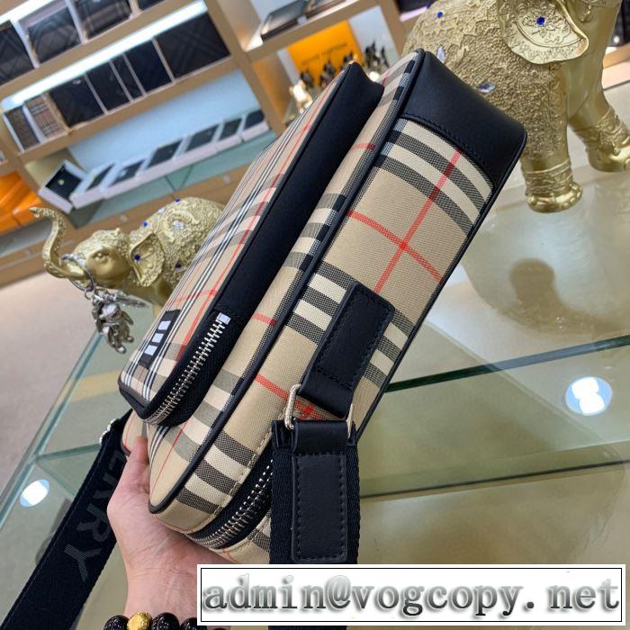 ファッショニスタを中心に新品が非常に人気 バーバリー BURBERRY 2020春新作 メンズ ショルダーバッグ