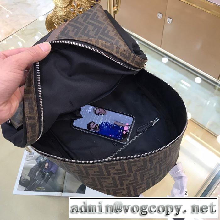 ストリート界隈でも人気 フェンディ FENDI 20新作です リュック ストリート系に大人気