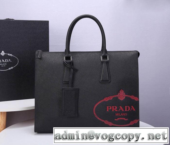 プラダ手頃価格でカブり知らず  PRADA 通勤通学どちらでも使え ハンドバッグ