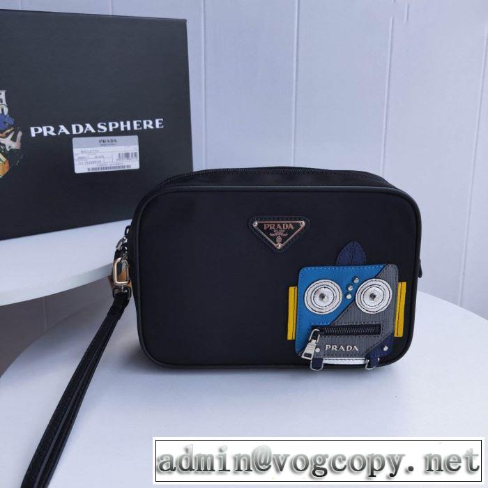最先端のスタイル プラダ2020SS人気  PRADA ポーチ 2年以上連続１位獲得