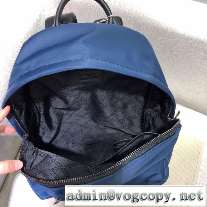 最新入荷2020ヴェルサーチ メドゥーサヘッド ナイロン バックパックVERSACEコレクション リュック コピー 使いやすい新品