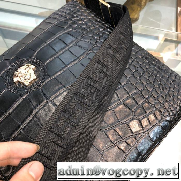 VIP価格ヴェルサーチ ショルダーバッグ VERSACE ビジネスファション 2020人気ランキング出勤用 耐久性も抜群 限定品