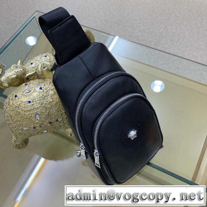 超レア新作2020 VERSACE ヴェルサーチ メドゥーサ ウエストバッグ コピー エレガント小銭入れ 大容量 お洒落 コーデ