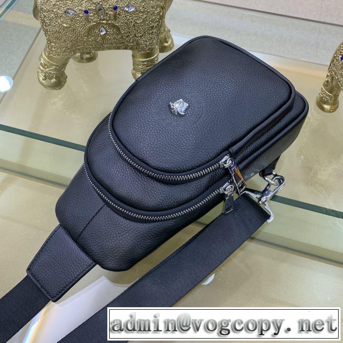 超レア新作2020 VERSACE ヴェルサーチ メドゥーサ ウエストバッグ コピー エレガント小銭入れ 大容量 お洒落 コーデ