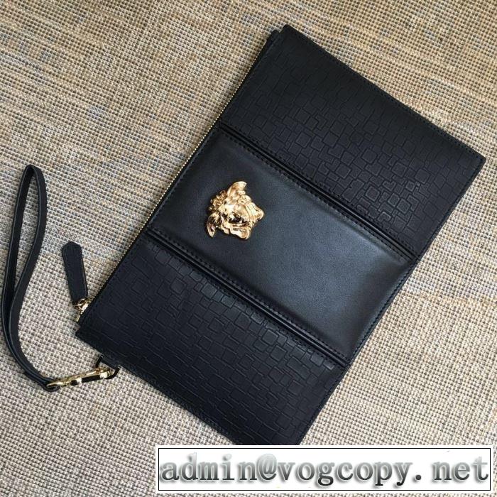 2020春夏トレンドヴェルサーチ コピー パラッツォ クラッチバッグVERSACE コレクション メドゥーサ ビジネスシーン 新作